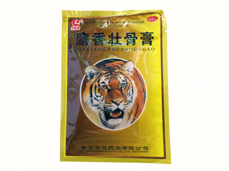 Китайский пластырь с тигром
