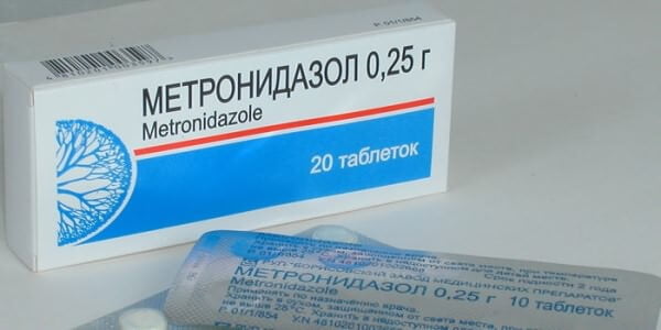 Упаковка Метронидазола